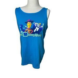 Disney Parks Walt Disney World Toy Story buzz, woody women's tank top size XXL